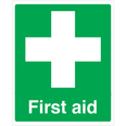 First Aid Sign 150mm x 110mm