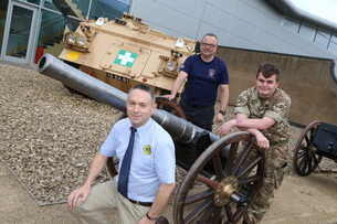 Historic Field Gun Comes to Bastion House