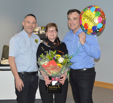 Congratulations to Jane Wilson on 16 Years