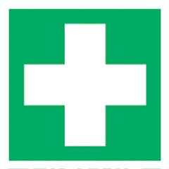 First Aid Symbol 15cm x 15cm