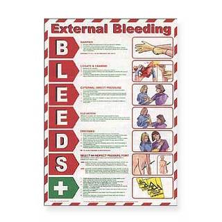 First Aid Poster - External Bleeding