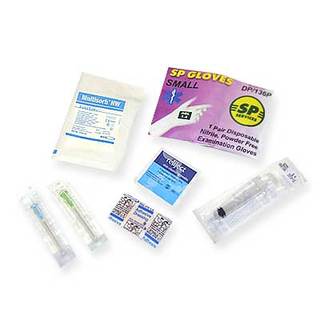 Vaccination Kit in Grip-Seal Bag