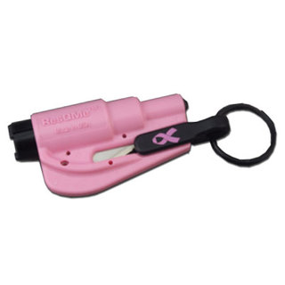 Res-Q-Me Window Punch & Seat Belt Cutter - Pink