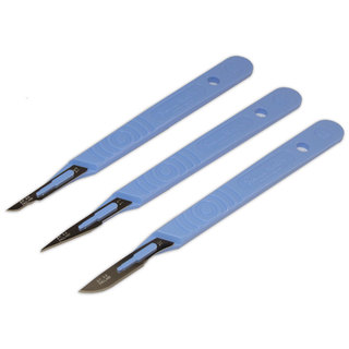 Scalpel Blade & Handle - Disposable, Sterile