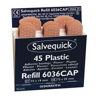 Salvequick Plastic / Waterproof Refill Pack (45)