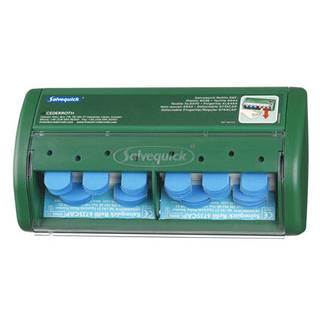 Salvequick Plaster Dispenser with Blue Plasters