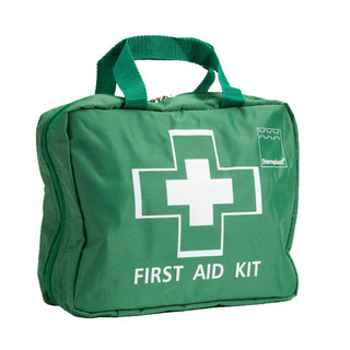 70 Piece Home/Car First Aid Kit In Green Roll Bag