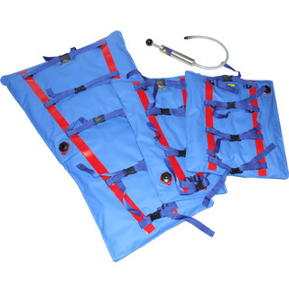 RedVac EMS Vacuum Splint Set - 3 Splints, Carry Bag & Pump