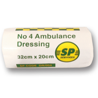 No 4 Ambulance Dressing - 32 x 20cm