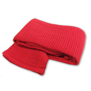 Cotton Cellular Blanket 150cm x 200cm - Case of 10 - RED