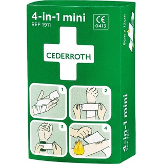 Cederroth Mini Blood Stopper First Aid Dressing - Single