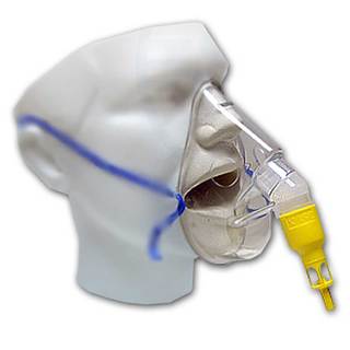 Venturi Type Oxygen Therapy Mask 35% YELLOW
