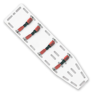 Hi-Tech 2001 Spineboard 45cm + Pins - White