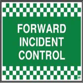 Quadpod Sign - Forward Incident Control
