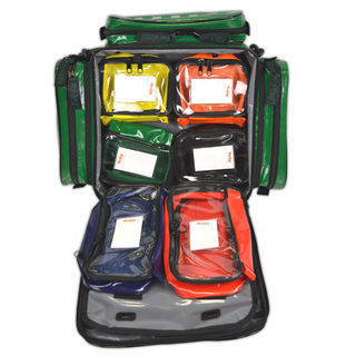 SP Parabag Tardis Defib Carry Bag Red - TPU Fabric