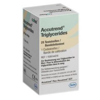 Accutrend Triglyceride Strips - Pack of 25