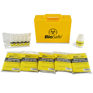 Biohazard Kit - Fluid spillage kit - 5 units in carry case