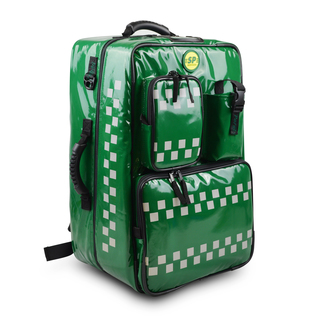 SP Parabag BLS Primary Response Backpack - Green TPU Fabric