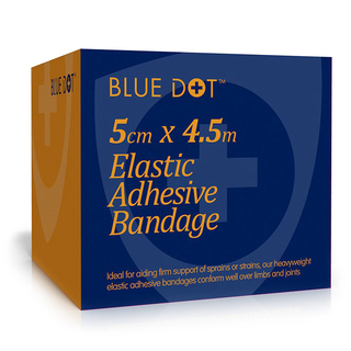 Blue Dot Boxed E A B 5cm x 4.5mtr (Each)