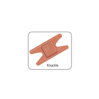 Microplast Fabric Knuckle / Anchor Plasters (Box 50)