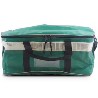 Green Wipeable PVC Carry Bag