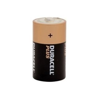 Single D Duracell Plus Battery