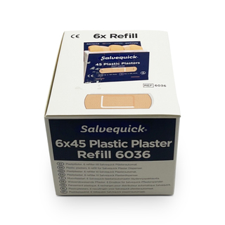 Plastic / Waterproof Plasters Refill Pack - Case Of 6 x 45