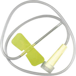 Butterfly IV Cannula - 19g Yellow