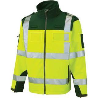 Ambulance Soft Shell Hi-Vis Jacket - Yellow/Green Medium 94cm - 102cm
