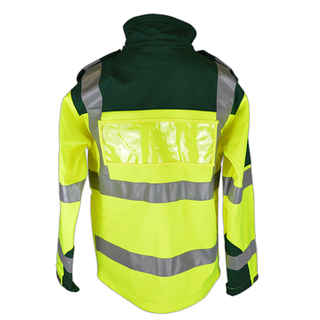 Ambulance Soft Shell Hi-Vis Jacket - Yellow/Green Medium 94cm - 102cm