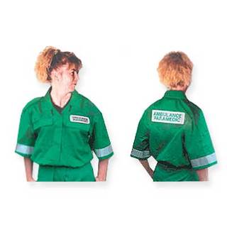 Green Ambulance Short Sleeved Shirt XXLarge 54/56"