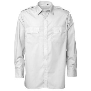 Shirt - Long Sleeve - White 17"