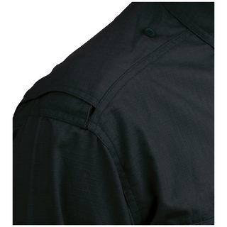 Bastion Tactical Short Sleeve Shirt - Black - Large