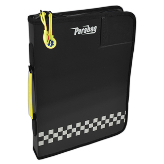 Parabag Multi Organiser Wallet - Black - A4 Size - TPU Fabric
