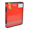 Parabag Multi Organiser Wallet - Red - A4 Size - TPU Fabric thumbnail