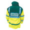 Hi-Vis Ambulance Jacket - Green & Yellow Medium thumbnail