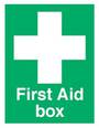 First Aid Box Sign 67mm x 50mm