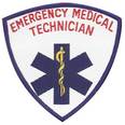 Emblem Shield with Star of Life + E.M.T.
