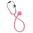 Clear Sound Stethoscope with Acrylic Resign Head - HOT PINK