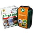 Universal Plus First Aid Kit in Stockholm Bag - Large & First Aid Manual Bundle