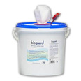 Bioguard Anti Bacterial Wipes - 200 x 200mm - Drum of 500