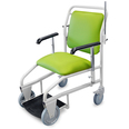 Hospital Portering Chair with Green Material
