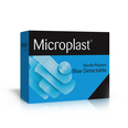 Microplast Blue Detectable Knuckle / Anchor Plasters (Box 50)