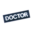 Cloth Badge - Doctor