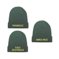 Green Beanie Woolly Hat Ambulance