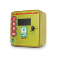 Defib Store 4000 LED Lit & Heated Outdoor Defibrillator Cabinet Yellow