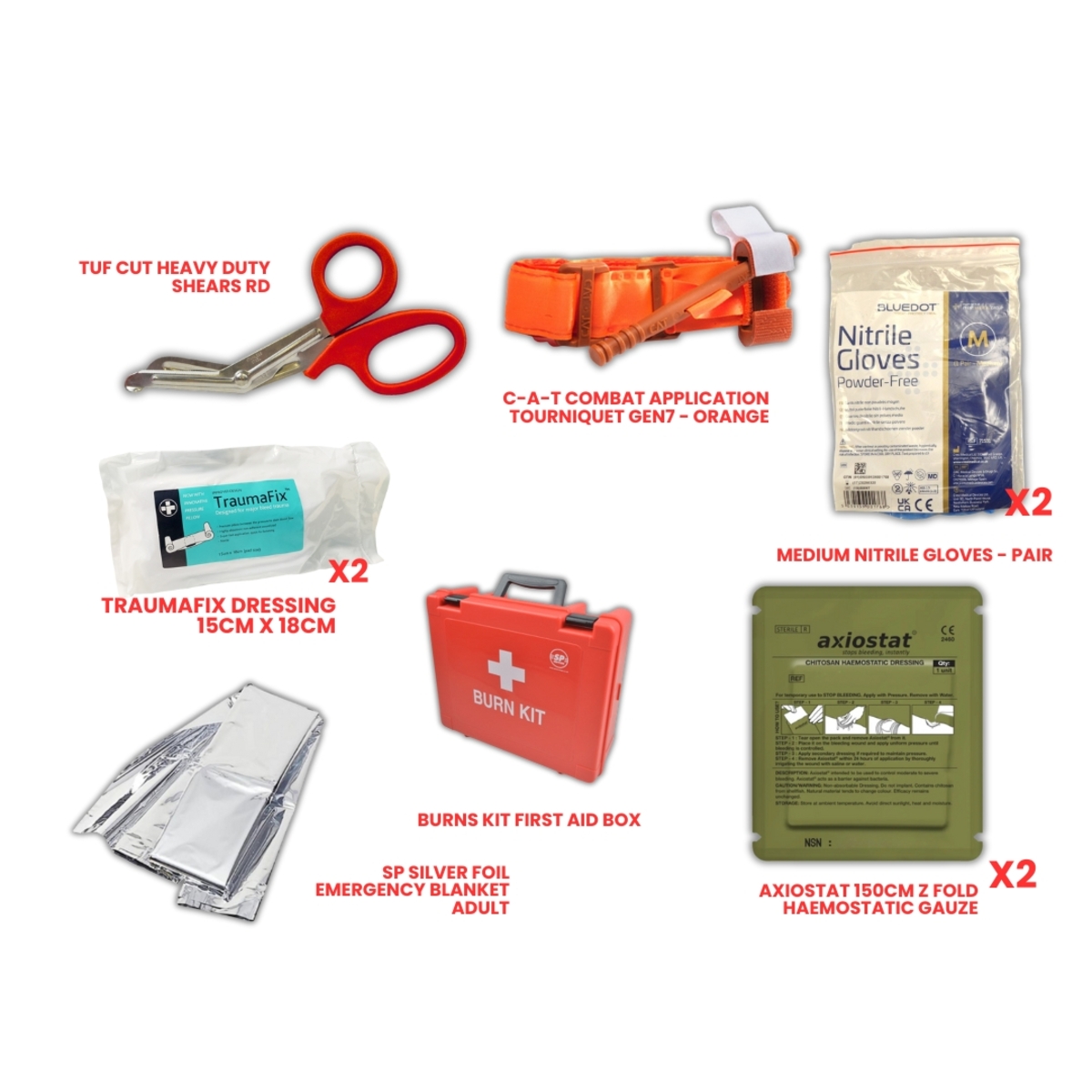 NEW Critical Injury Pack in Box NEW Critical Injury Pack in Box