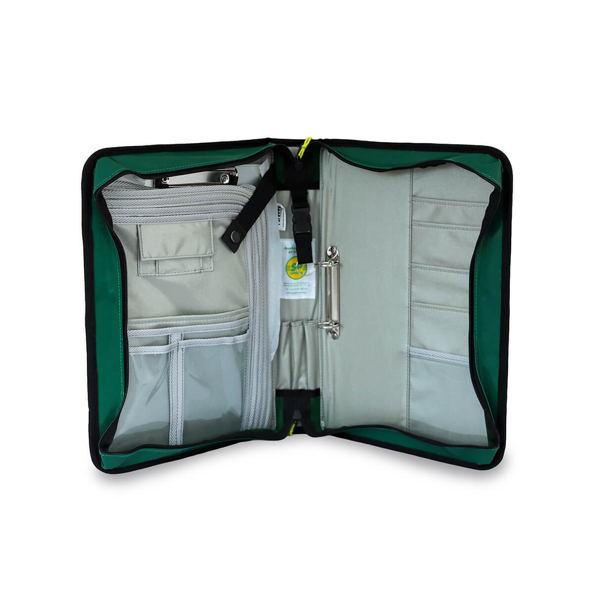 Parabag A4 Multi-Organiser with Clipboard - TPU, Green Parabag A4 Multi-Organiser with Clipboard - TPU, Green