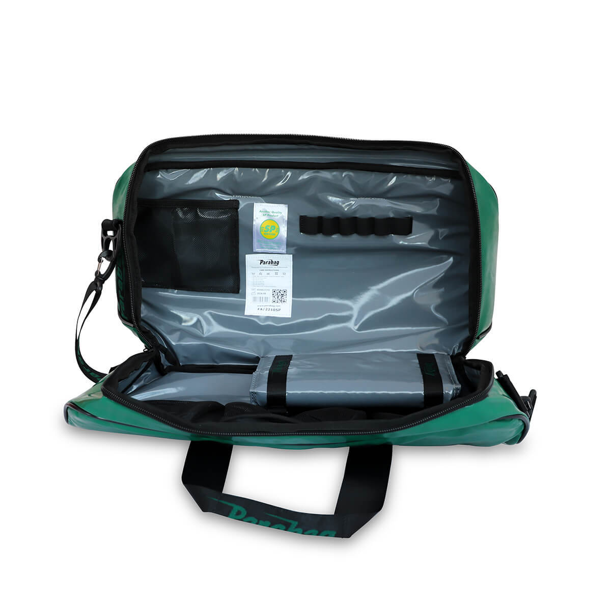 SP Parabag Emergency Resus Barrel Bag - TPU, Heavy Duty, Green SP Parabag Emergency Resus Barrel Bag - TPU, Heavy Duty, Green