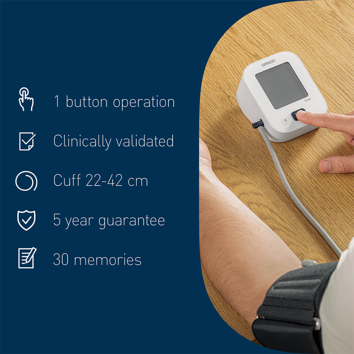 OMRON M2+ Upper Arm Blood Pressure Monitor  OMRON M2+ Upper Arm Blood Pressure Monitor